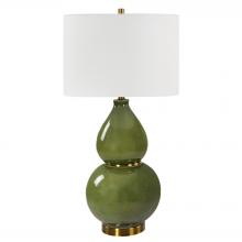 Uttermost 30203-1 - Uttermost Gourd Green Table Lamp