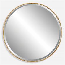 Uttermost 09832 - Canillo Gold Round Mirror