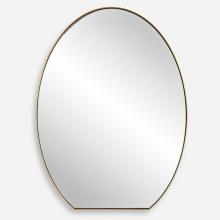 Uttermost 09924 - Cabell Brass Oval Mirror