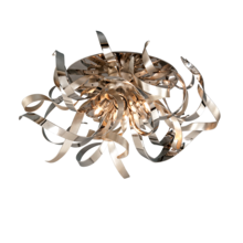 Corbett 154-34-SL/SS - Graffiti Semi Flush