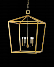 Currey 9000-0404 - Denison Grande Gold Lantern