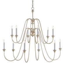 Currey 9289 - Orion Silver Large Chandelier