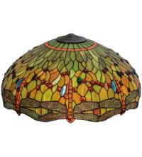 Meyda White 10386 - 22" Wide Tiffany Hanginghead Dragonfly Shade