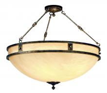 Meyda White 117103 - 42" Wide Capella Inverted Pendant