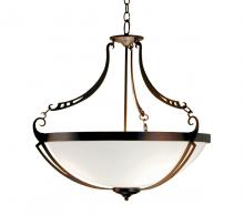 Meyda White 117721 - 28" Wide Focus Inverted Pendant