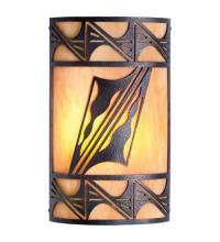 Meyda White 120198 - 12" Wide San Tan Wall Sconce