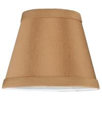 Meyda White 120833 - 5"W X 4"H Faille Pecan Shade