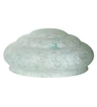 Meyda White 12192 - 14"W Teal Dapple Shade