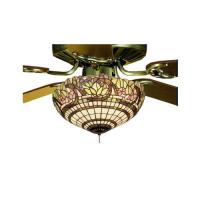 Meyda White 12706 - 15"W Handel Grapevine Fan Light Fixture