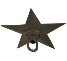 Meyda White 130329 - 4.75" Wide Texas Star Canopy