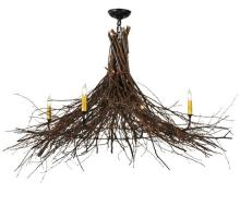 Meyda White 132515 - 48" Wide Twigs 4 LT Chandelier