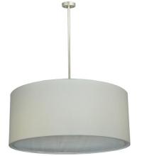 Meyda White 134700 - 78"W Cilindro Textrene Pendant