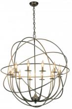 Meyda White 139969 - 36"W Atom Enerjisi 12 LT Chandelier