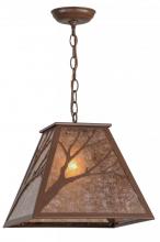 Meyda White 145310 - 13"Sq Branches Pendant