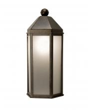 Meyda White 146485 - 9" Wide Plaza Lantern Wall Sconce