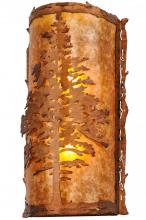 Meyda White 148381 - 9.5"W Tamarack Wall Sconce