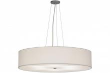 Meyda White 151078 - 36"W Cilindro White Textrene Pendant