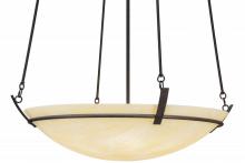 Meyda White 152226 - 48"W Covina Inverted Pendant