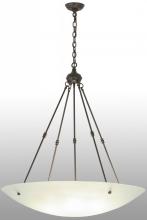 Meyda White 159145 - 36" Wide Adalee Inverted Pendant