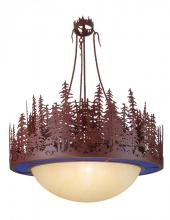 Meyda White 16212 - 36"W Pine Lake Inverted Pendant