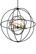 Meyda White 183063 - 43"W Atom Enerjisi 8 LT Chandelier