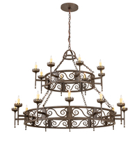 Meyda White 201849 - 66" Wide Majella 20 Light Two Tier Chandelier