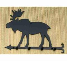 Meyda White 22388 - 12"W Moose Key Holder