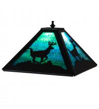 Meyda White 228144 - 12" Square Deer Shade