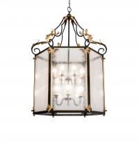 Meyda White 234527 - 48" Wide Ganser Lantern Pendant