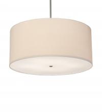 Meyda White 241353 - 36" Wide Cilindro Textrene Pendant