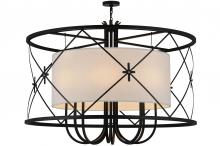 Meyda White 247352 - 60" Wide Penelope 8 Light Pendant