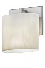 Meyda White 248048 - 6.5" Wide Abernathy Wall Sconce