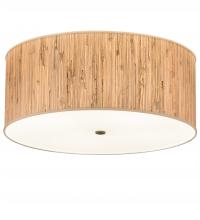 Meyda White 248665 - 26" Wide Cilindro Textrene Pendant