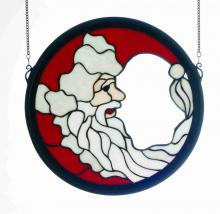 Meyda White 65263 - 15" Wide X 15" High Santa Claus Window