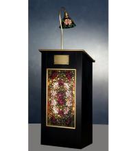 Meyda White 79815 - 68"H Rosebush Lighted Podium