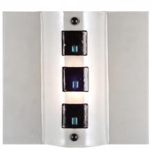 Meyda White 97998 - 12"W Metro Fusion Black Tie Affair Wall Sconce